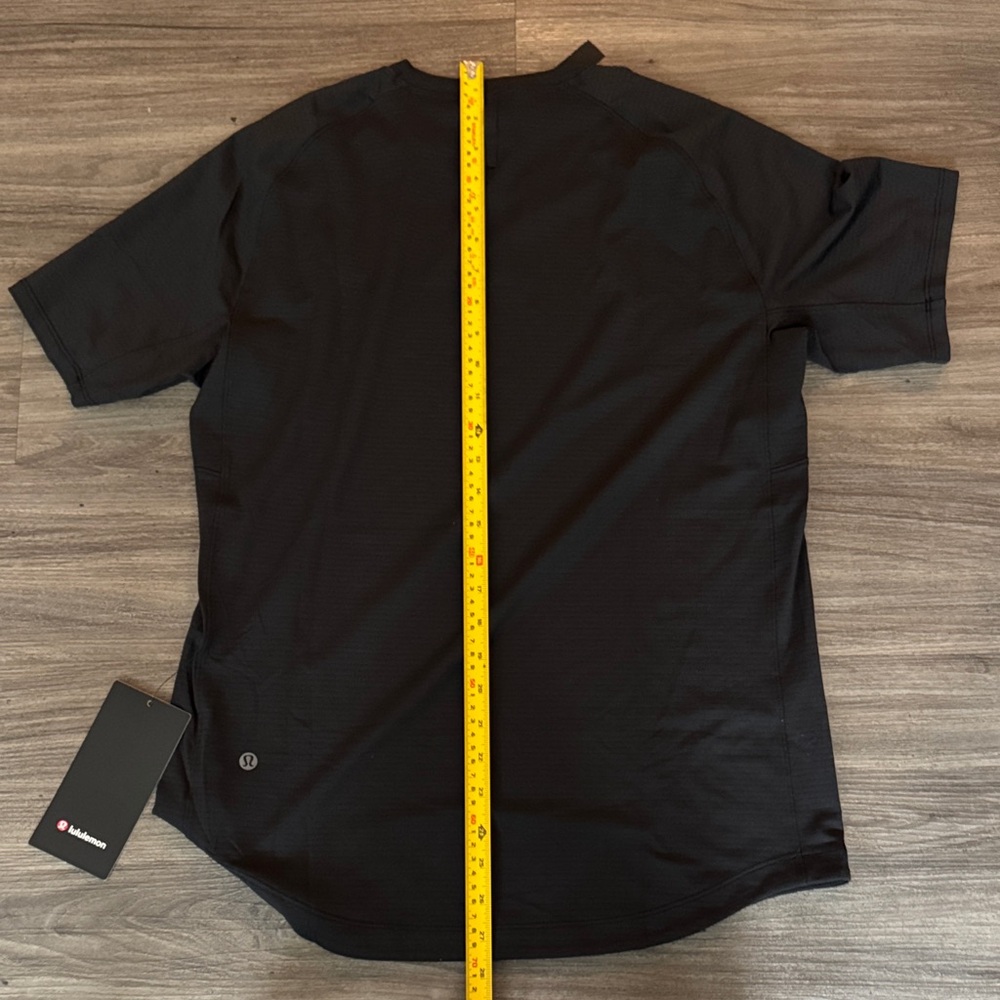 lululemon athletica License to Train Black Short Sleeve T Black szS - Picture 9 of 10